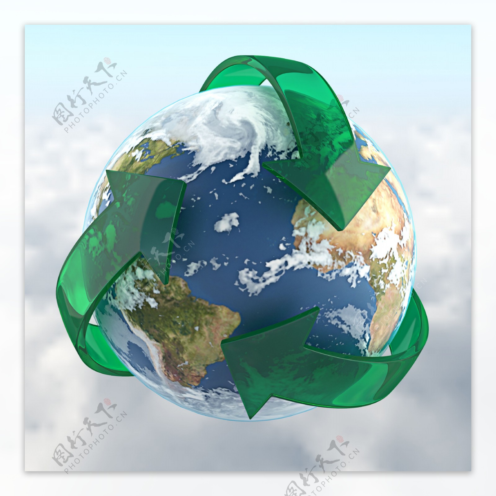 回收标与地球