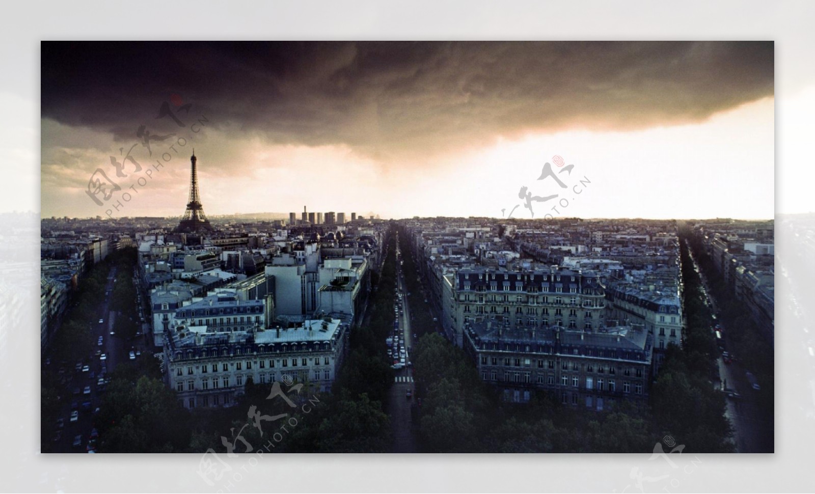 巴黎景色地方天图片