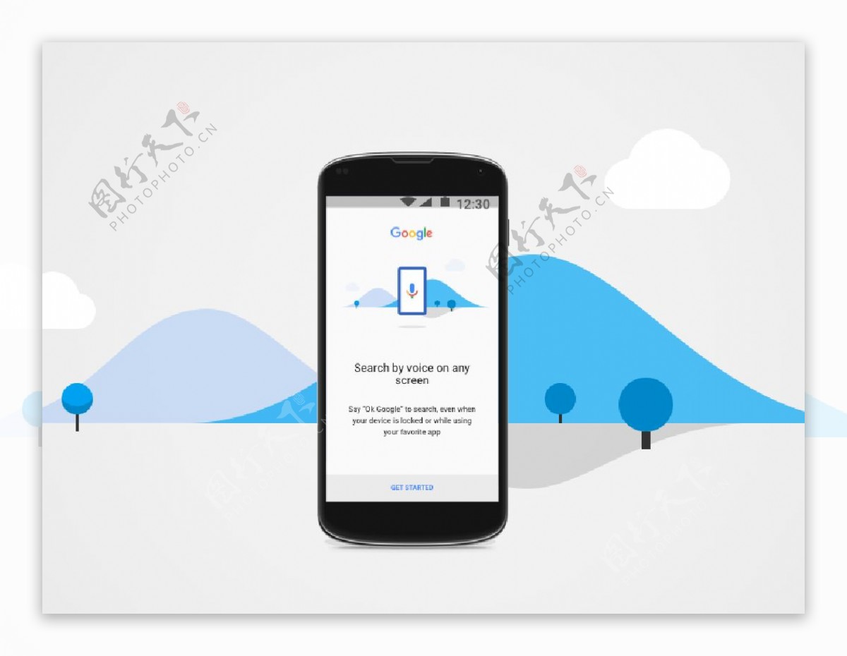 OKGoogle界面Sketch素材