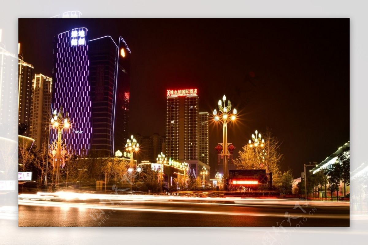 荆州城市夜景