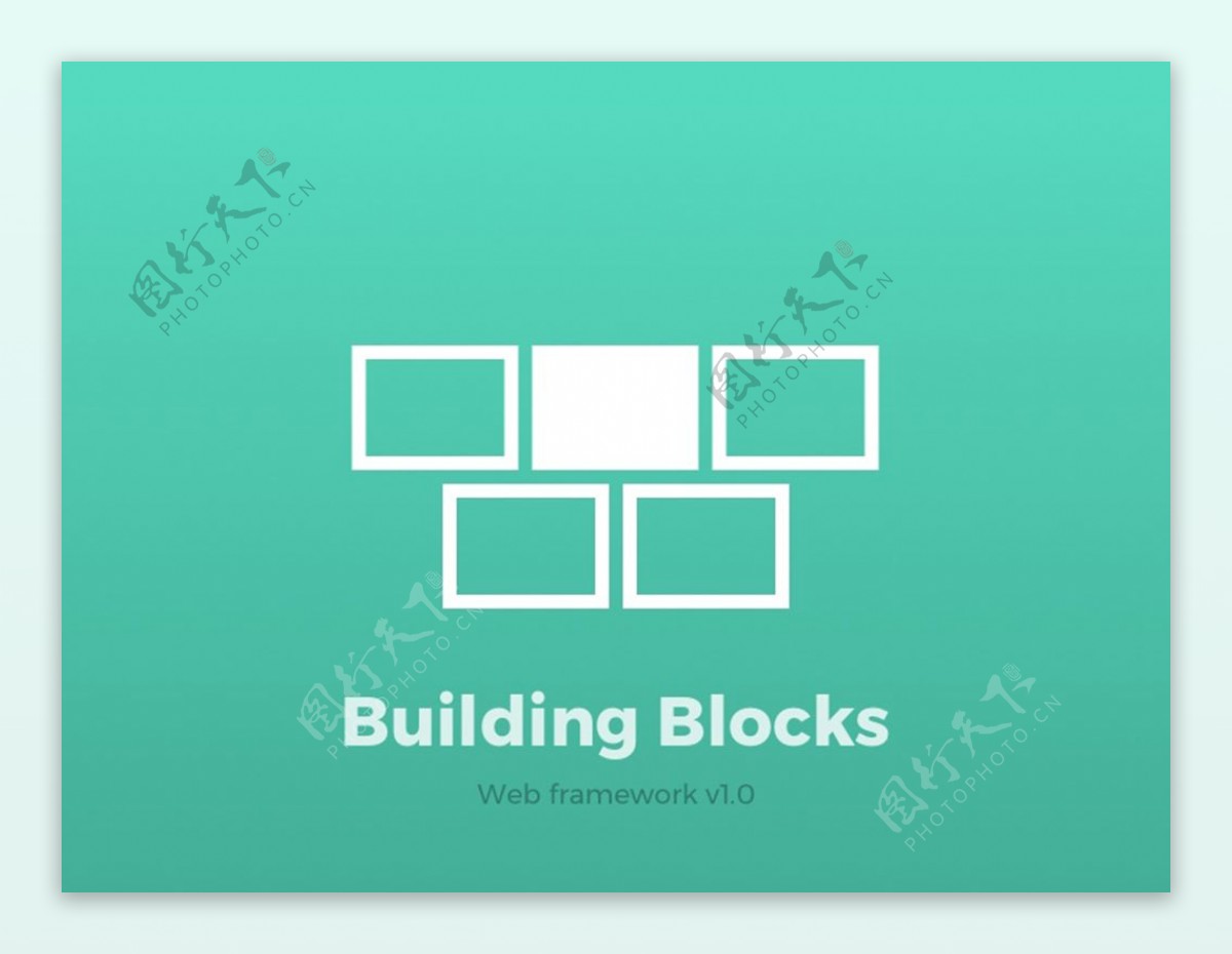 网页框架BuildingBlocksSketch素材