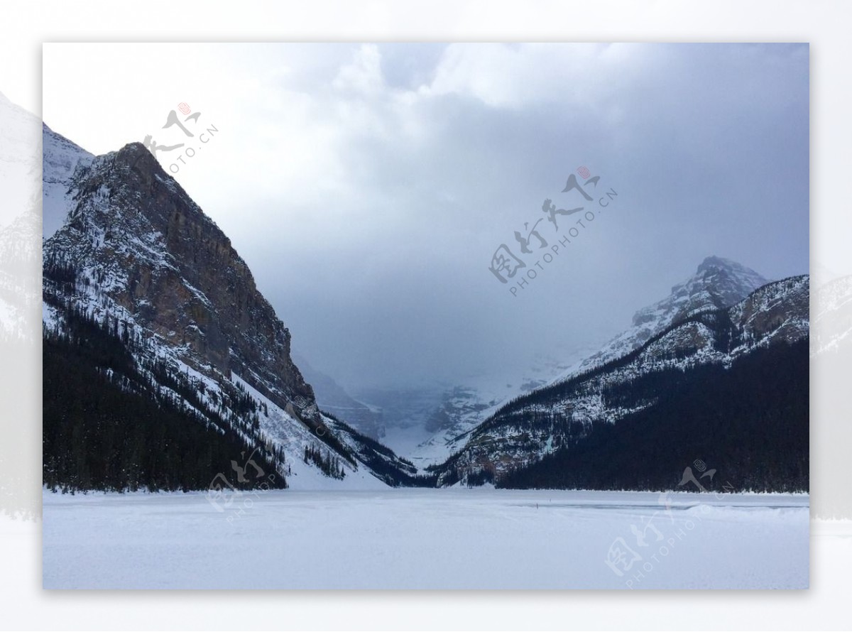 雪山美景