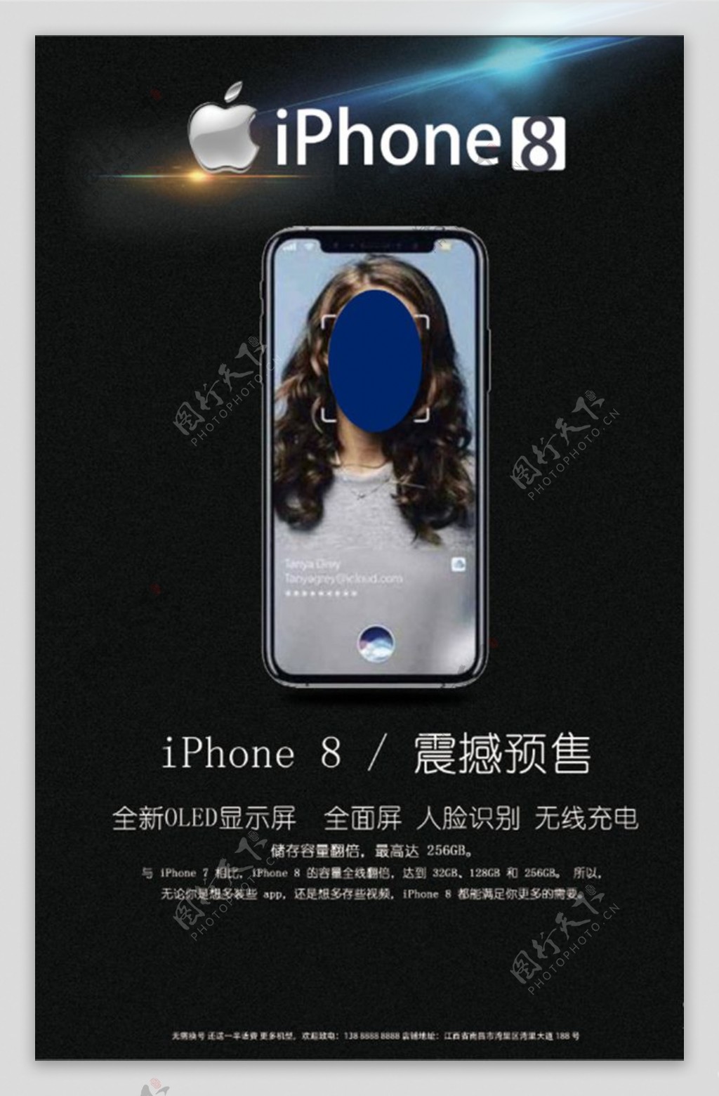 iPhone功能海报