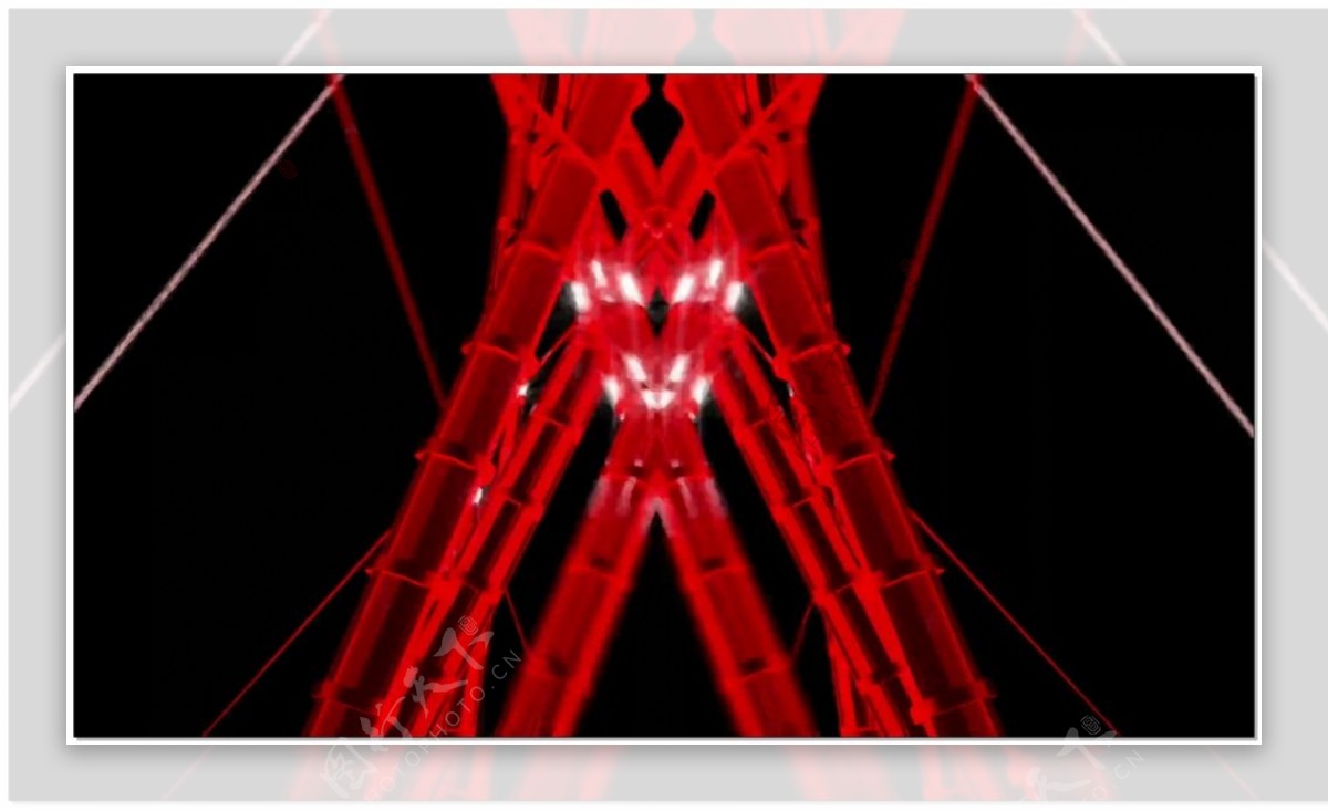 红色科技动态视频素材