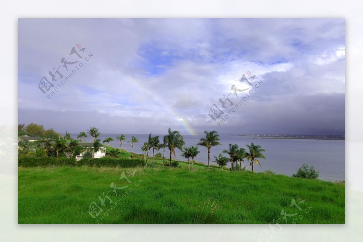 奥克兰海滨风景