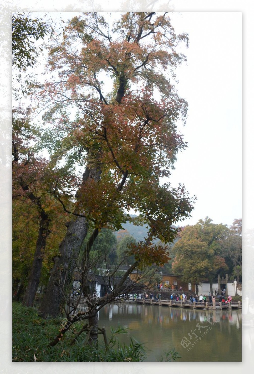 天平山风光