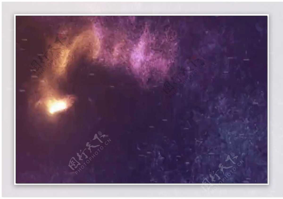 紫色宇宙动态视频素材