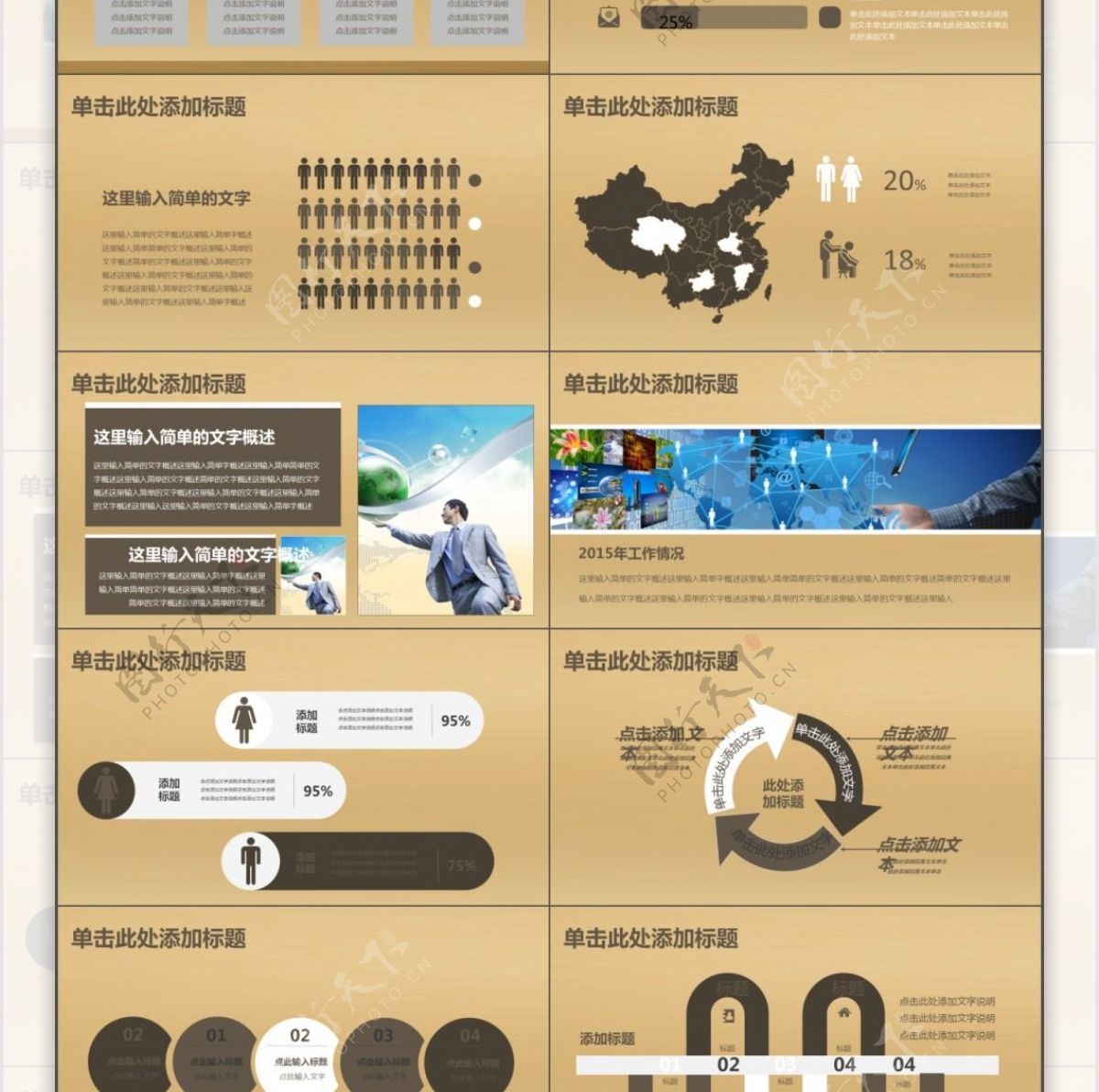 金字塔商务汇报