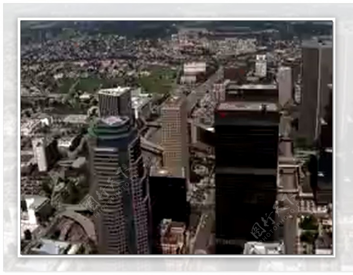 城市景色视频素材