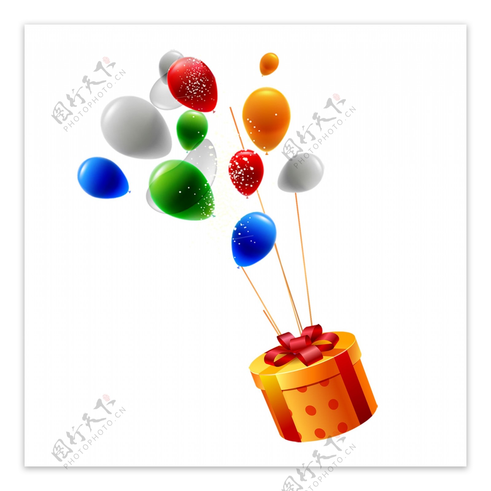 气球礼物礼盒包装盒氢气球