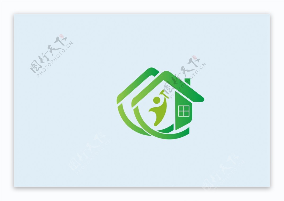 双鱼屋顶logo
