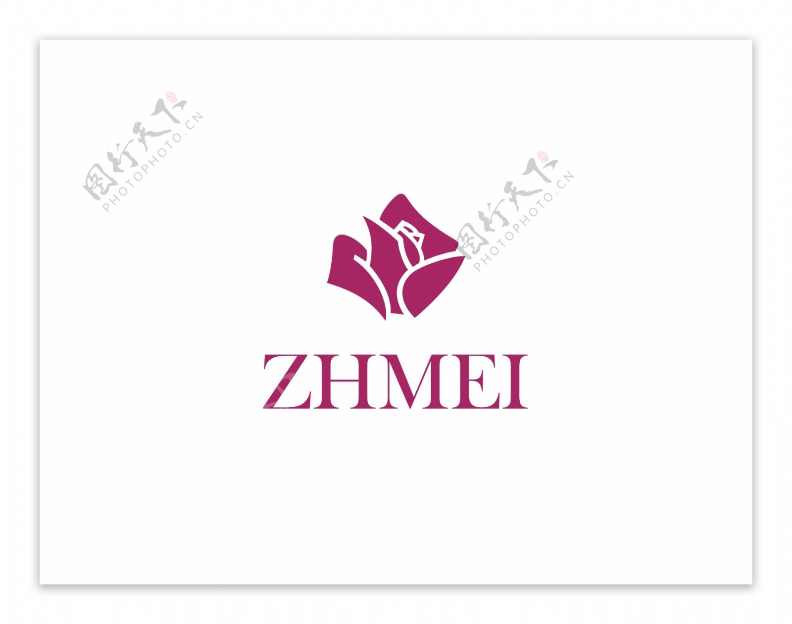 紫色玫瑰logo