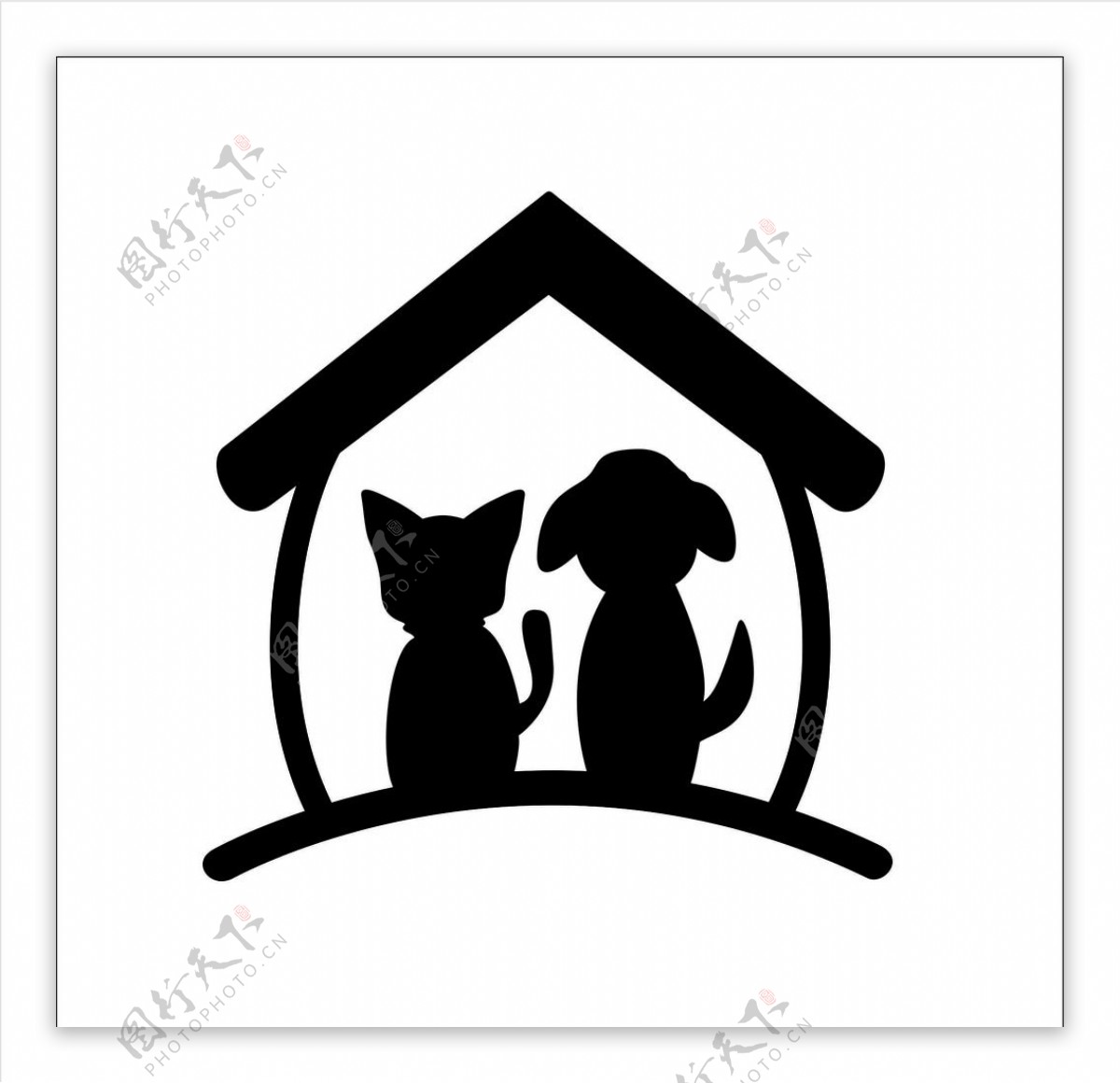 猫狗logo