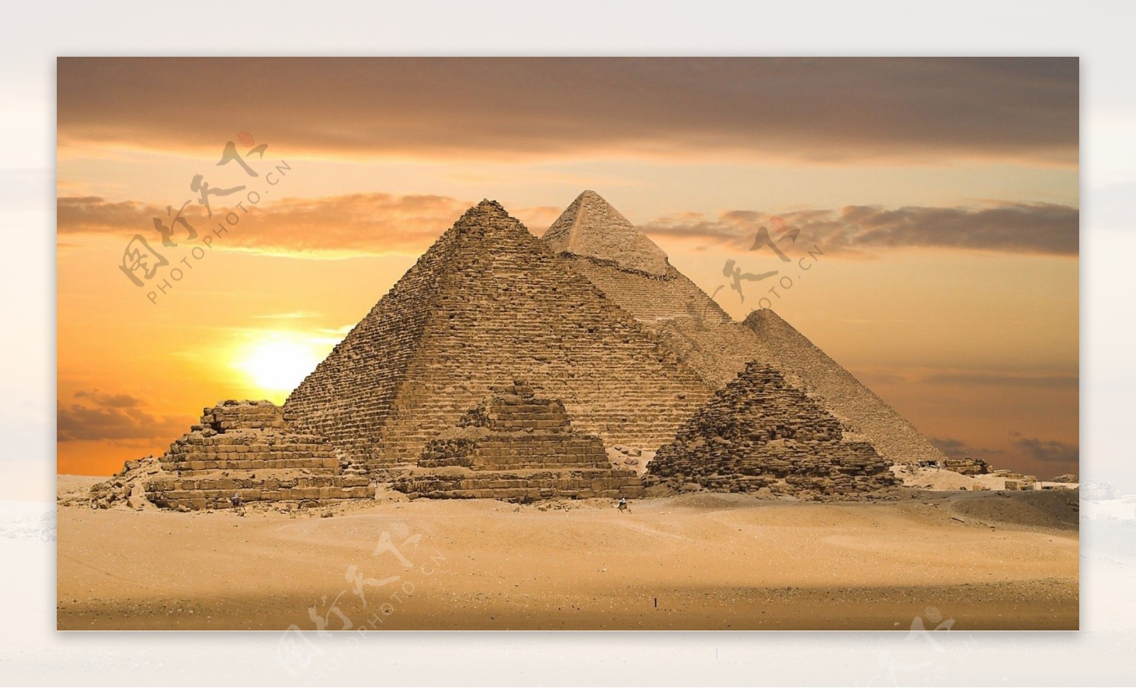 埃及金字塔模型淘宝banner背景