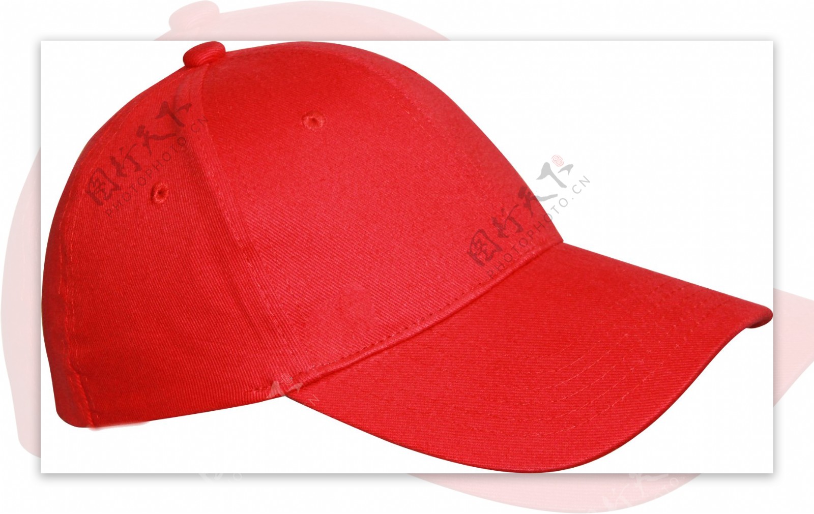 红色棒球帽免抠png透明素材