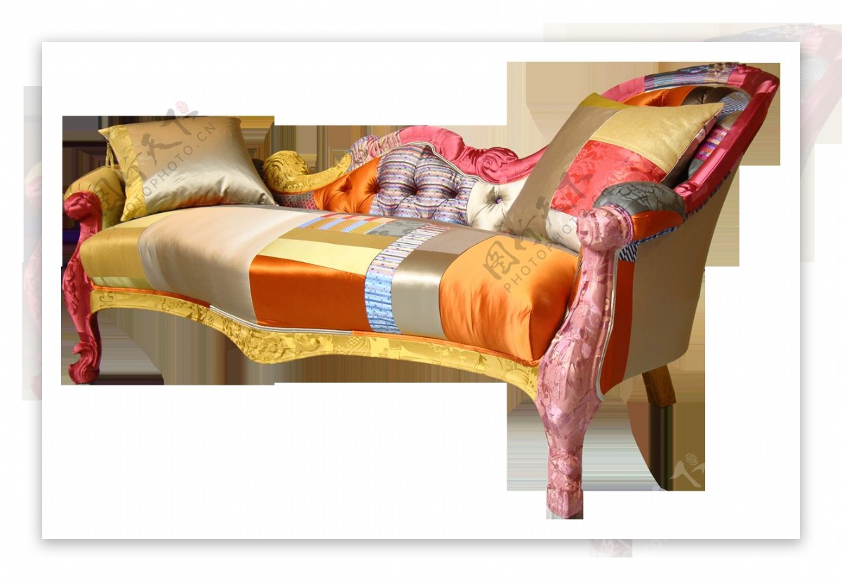 奢华欧式沙发家具免抠png透明图层素材