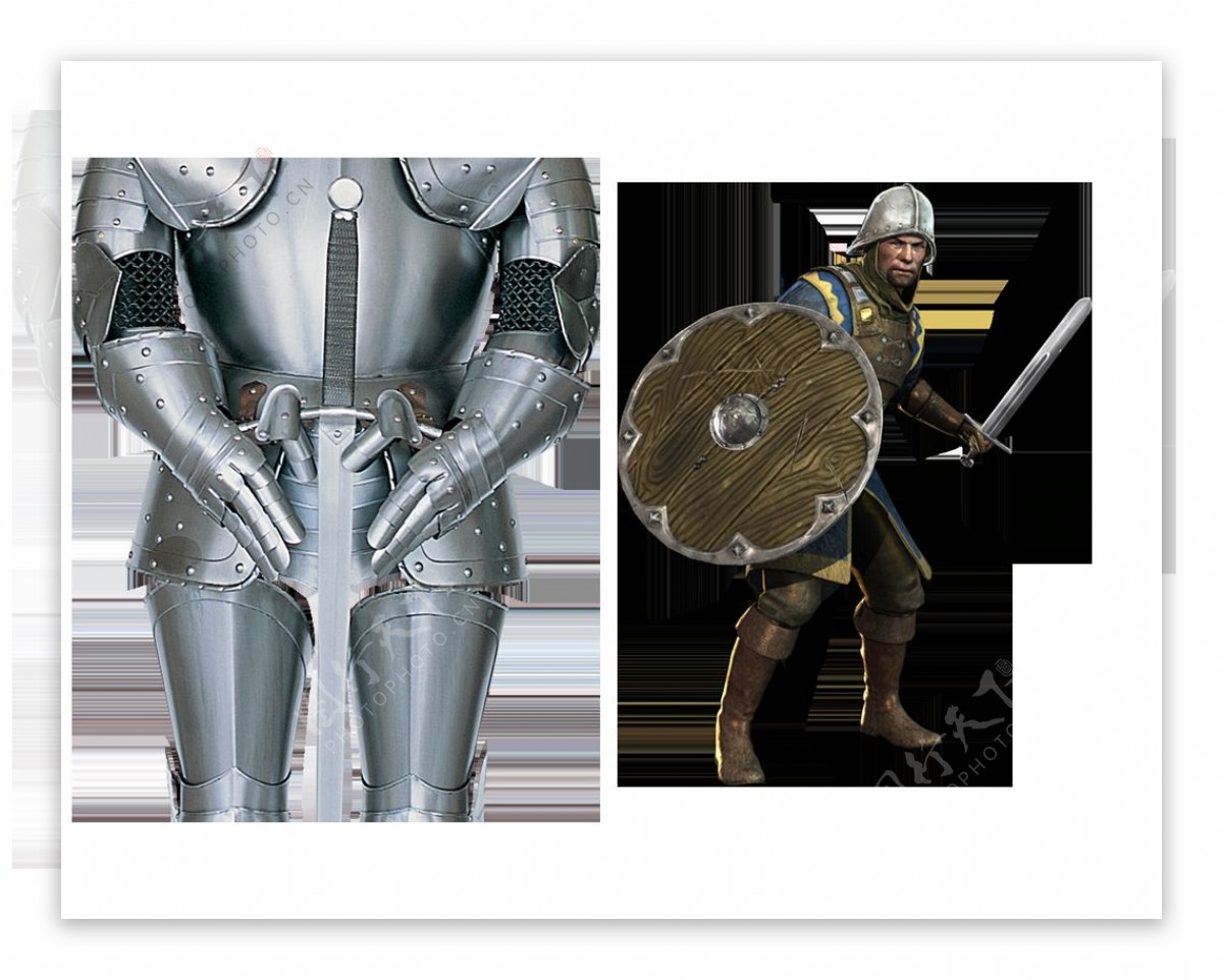 金属盔甲免抠png透明图层素材