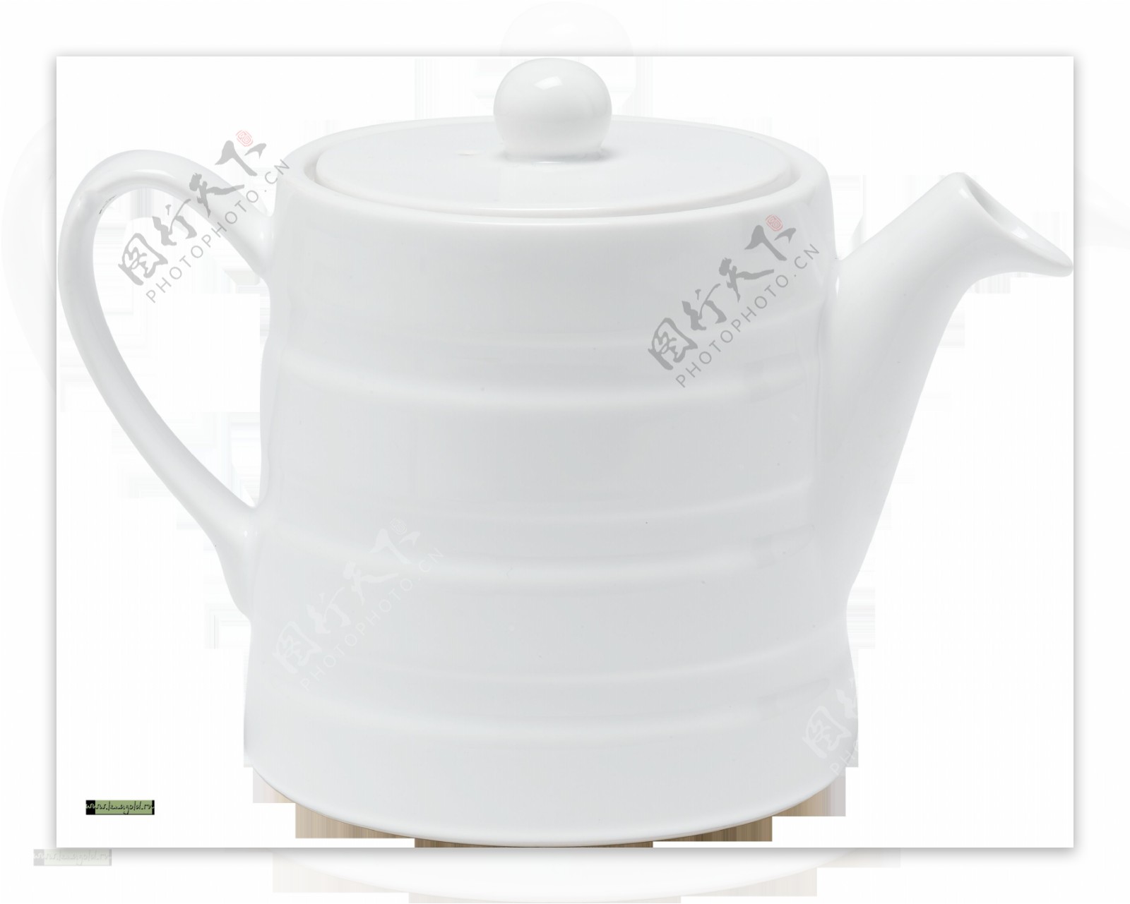 瓷器茶水壶免抠png透明图层素材