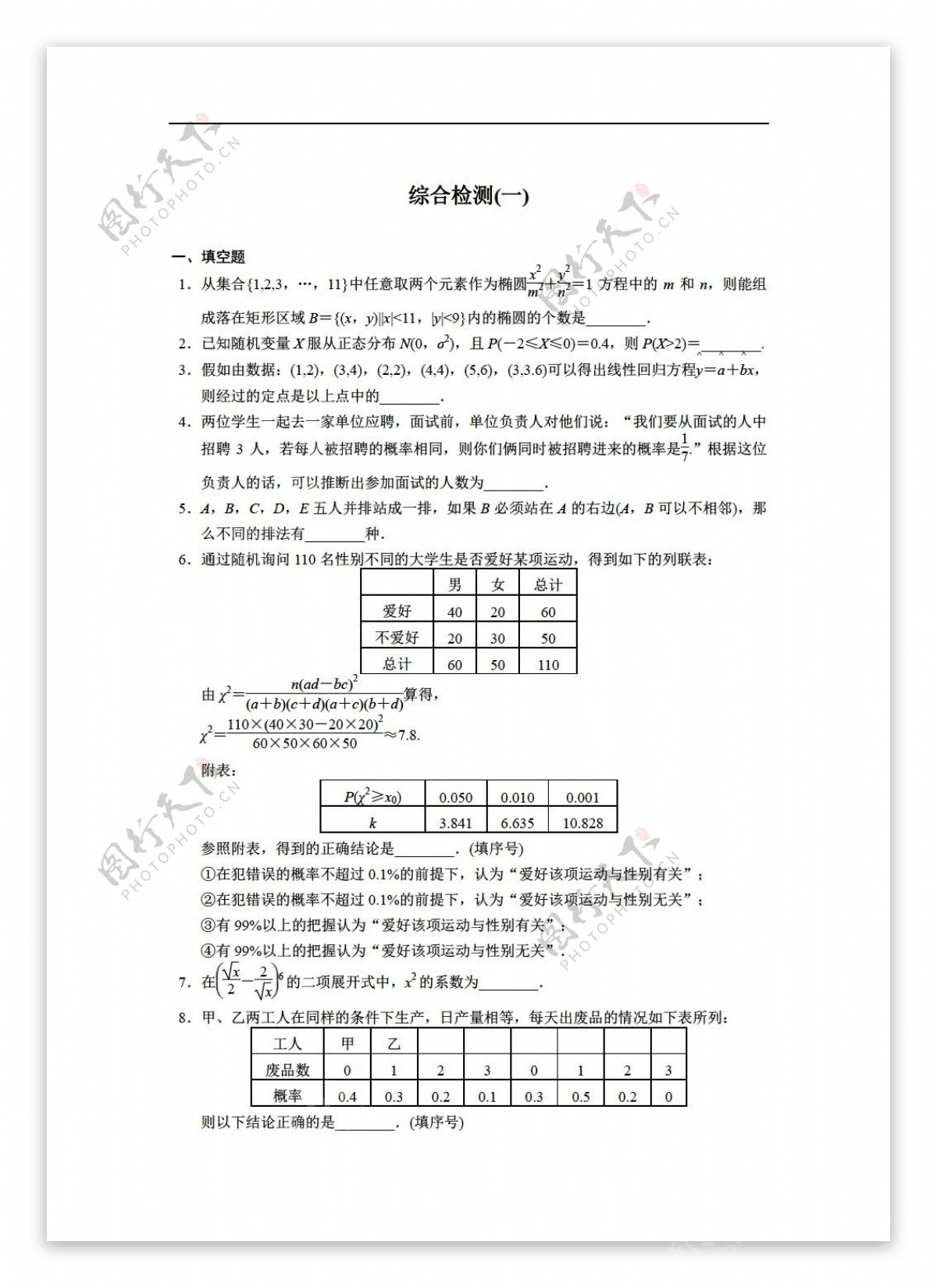 数学苏教版步步高学案导学设计选修23备课资源综合检测2份