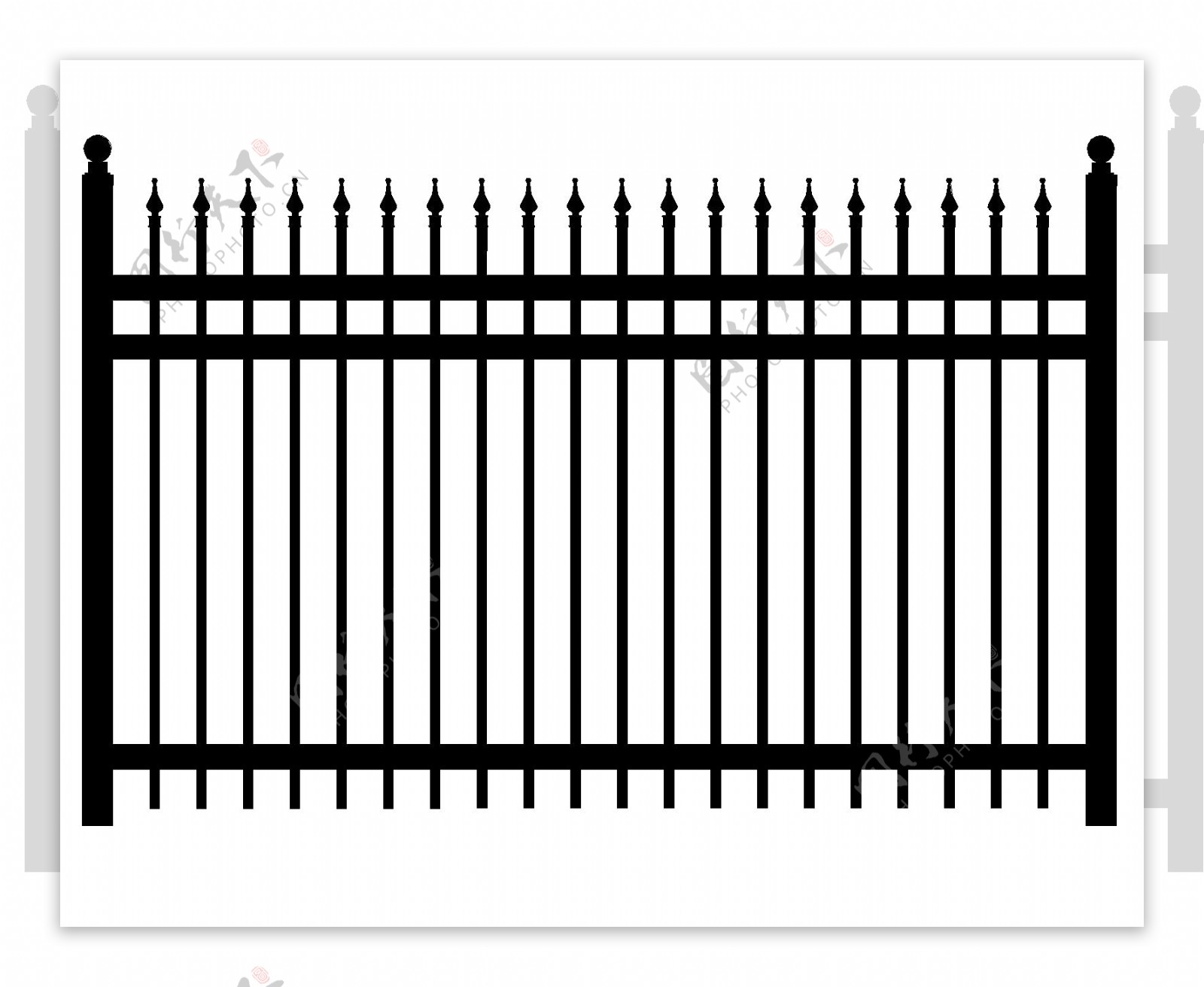 卡通木头围栏栅栏装饰PNG素材设计图__广告设计_广告设计_设计图库_昵图网nipic.com