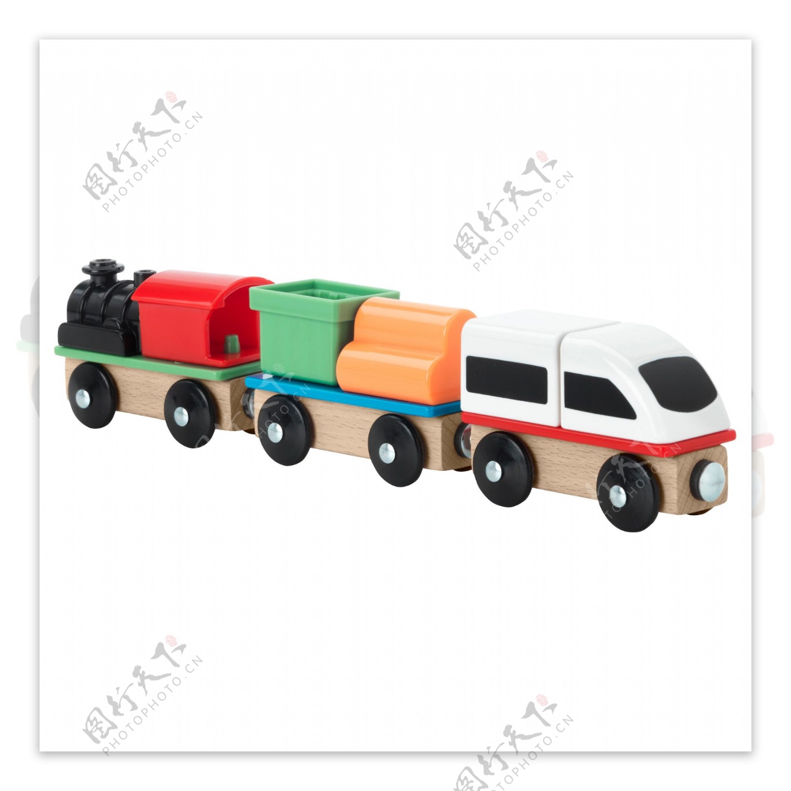 个性3D模型的玩具火车jpg素材