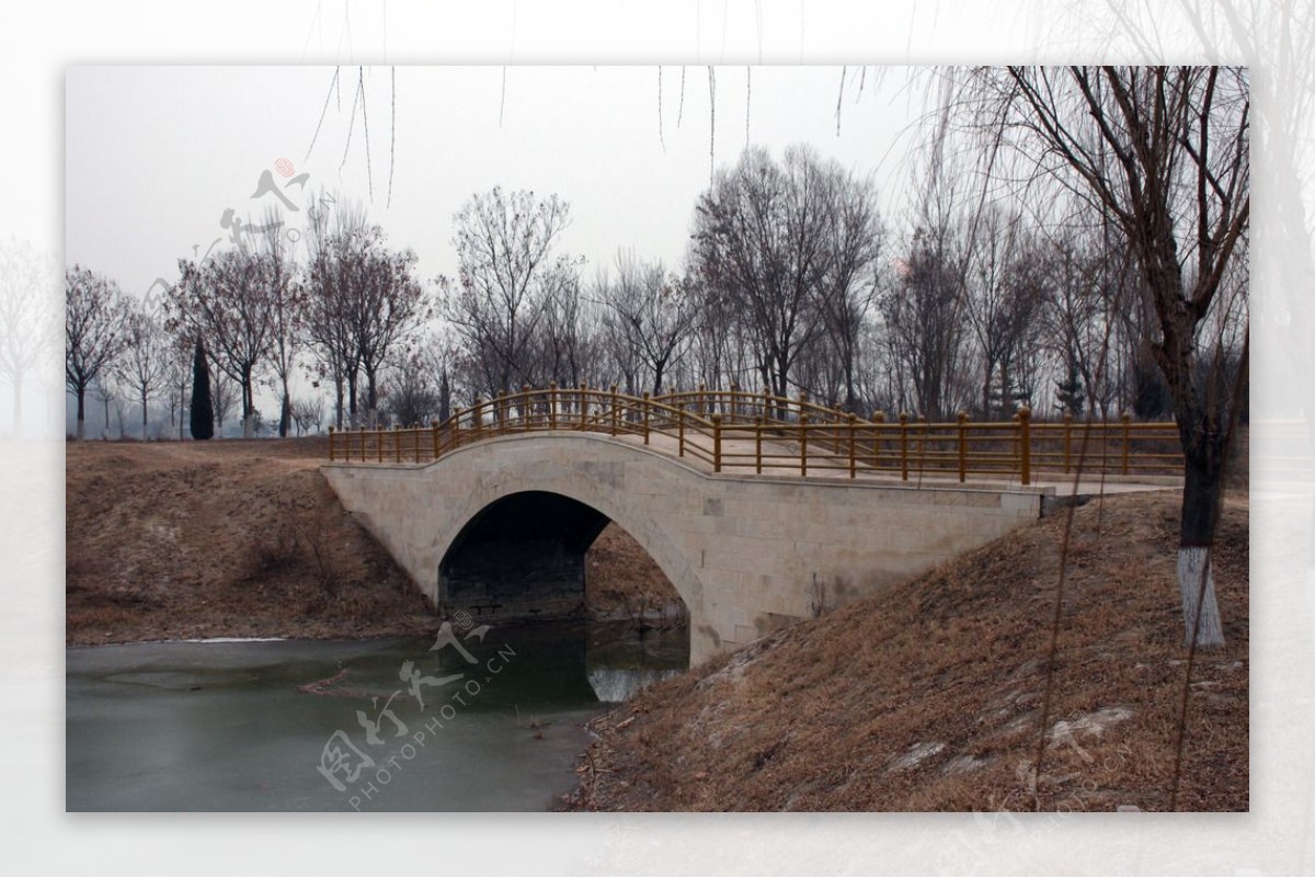 济阳澄波湖老桥小桥