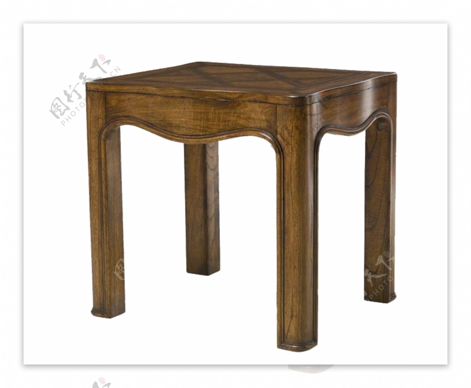 方形木质桌子设计