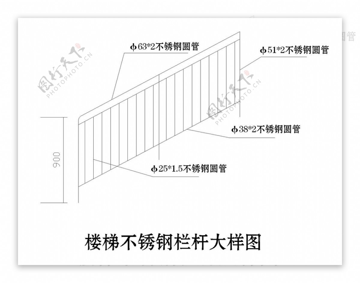 楼梯栏杆图