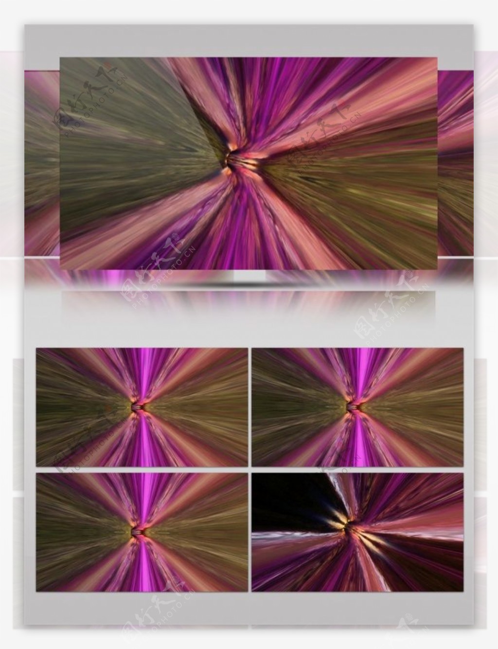 紫色炫光沙漠动态视频素材