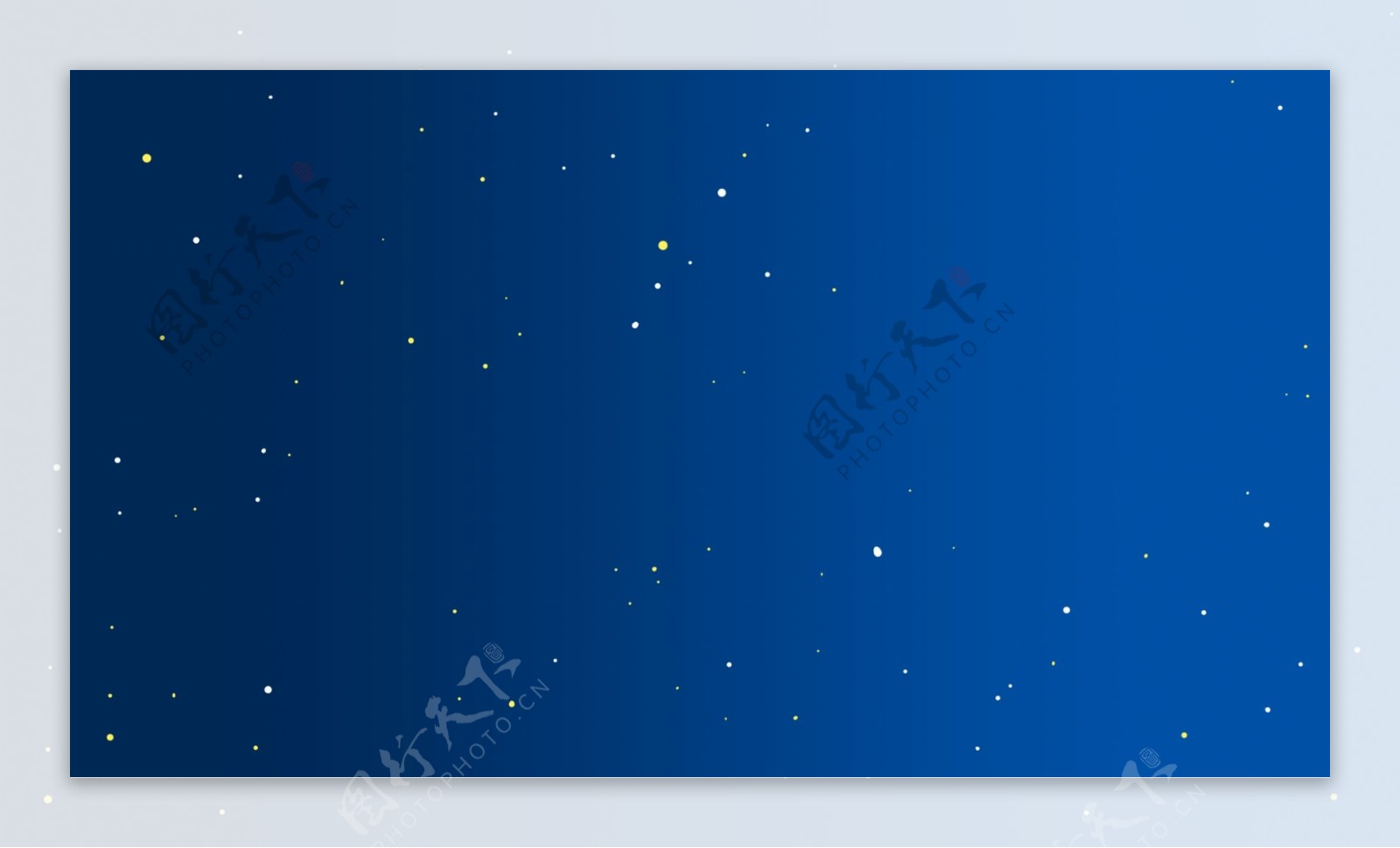 唯美蓝色星空通用背景素材