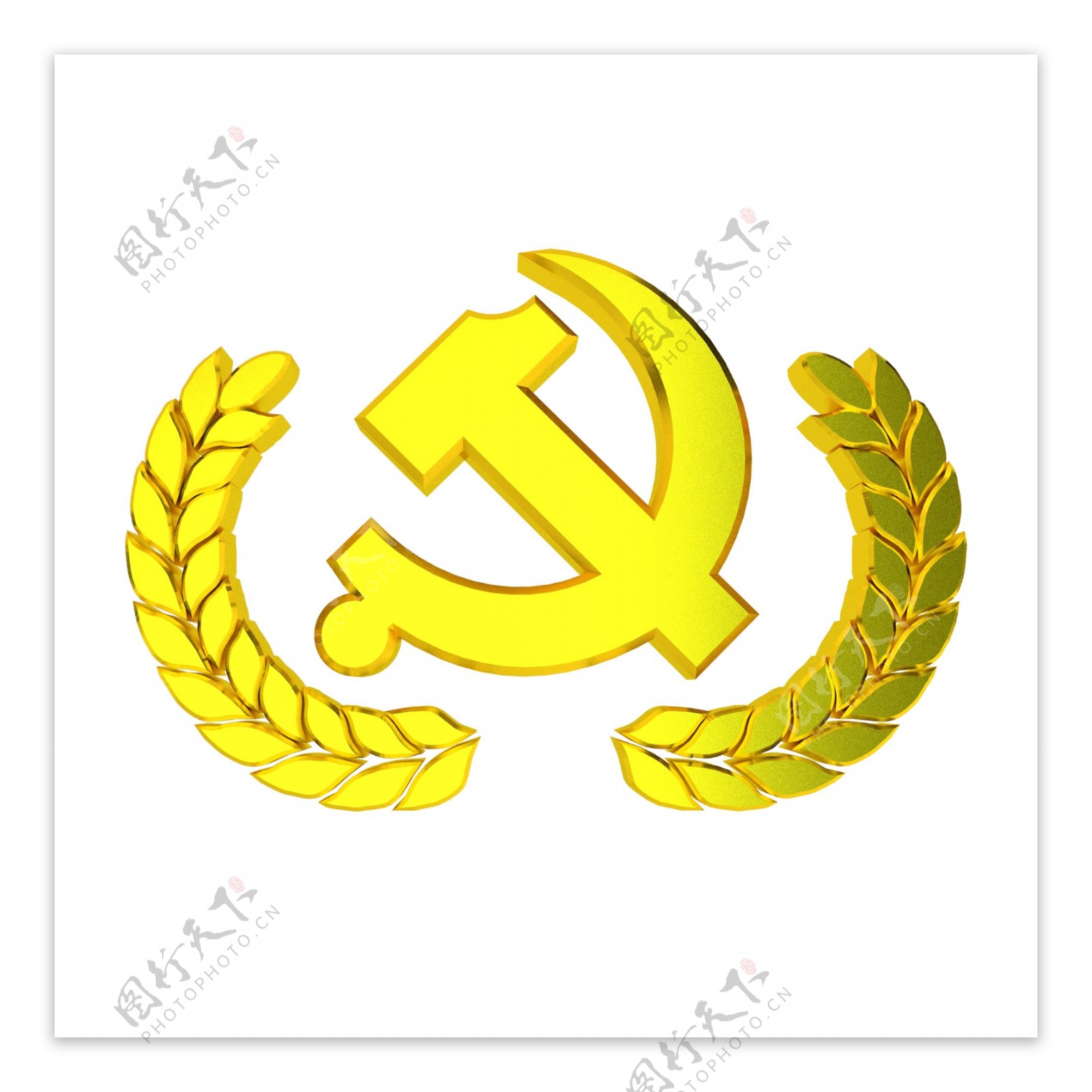 中国共产党党徽建党麦穗