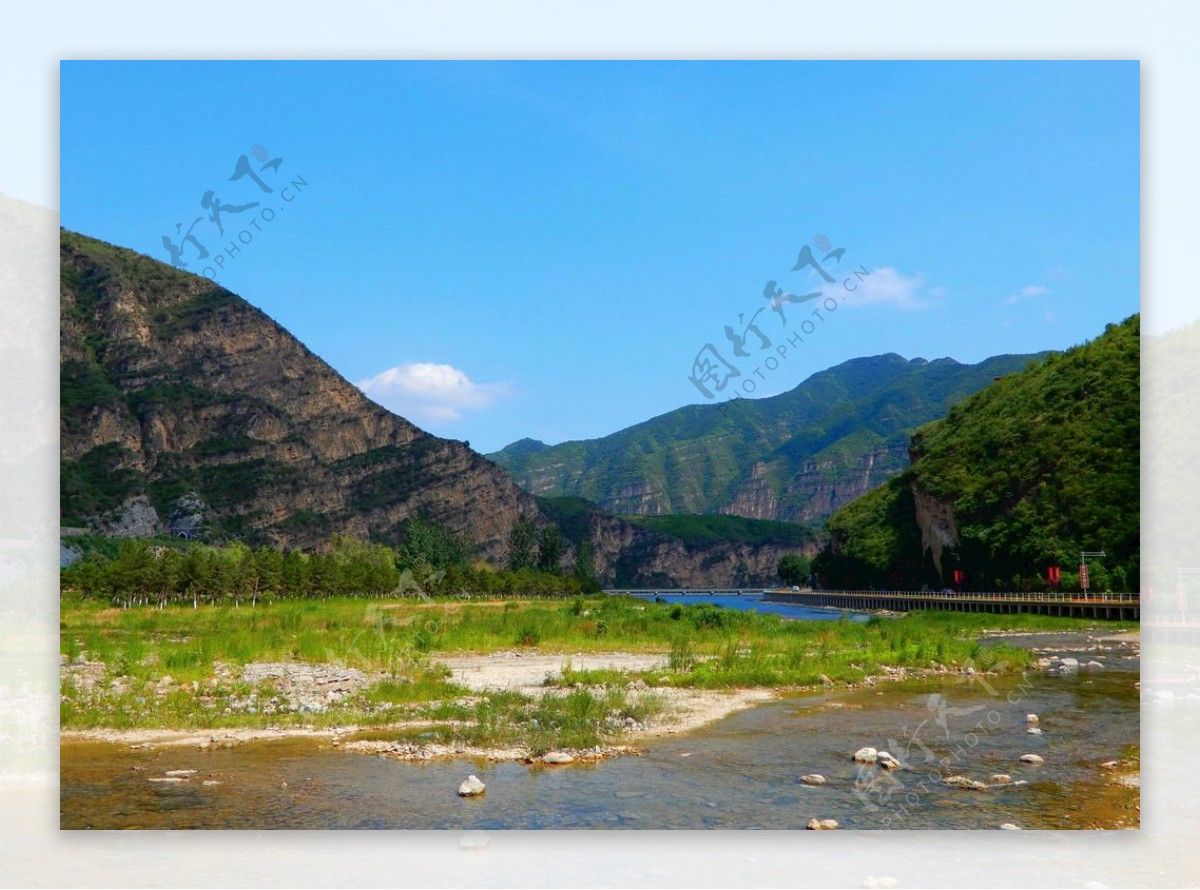 百里峡风景