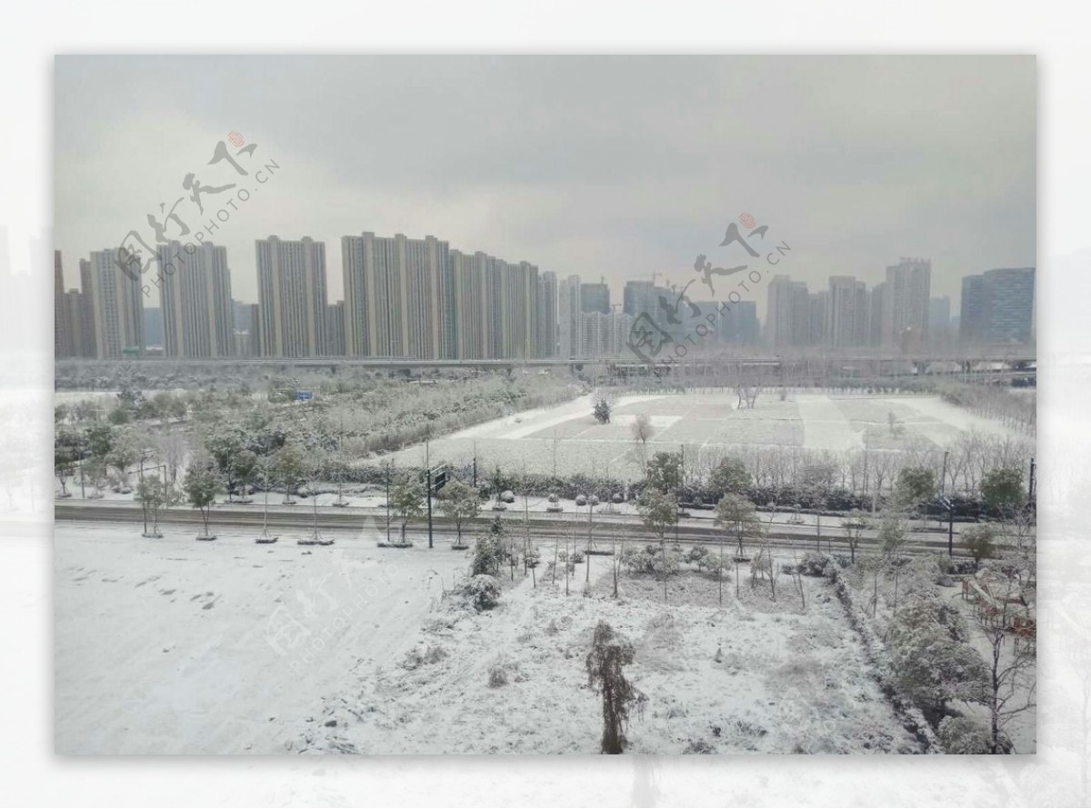 杭州2018第一场雪