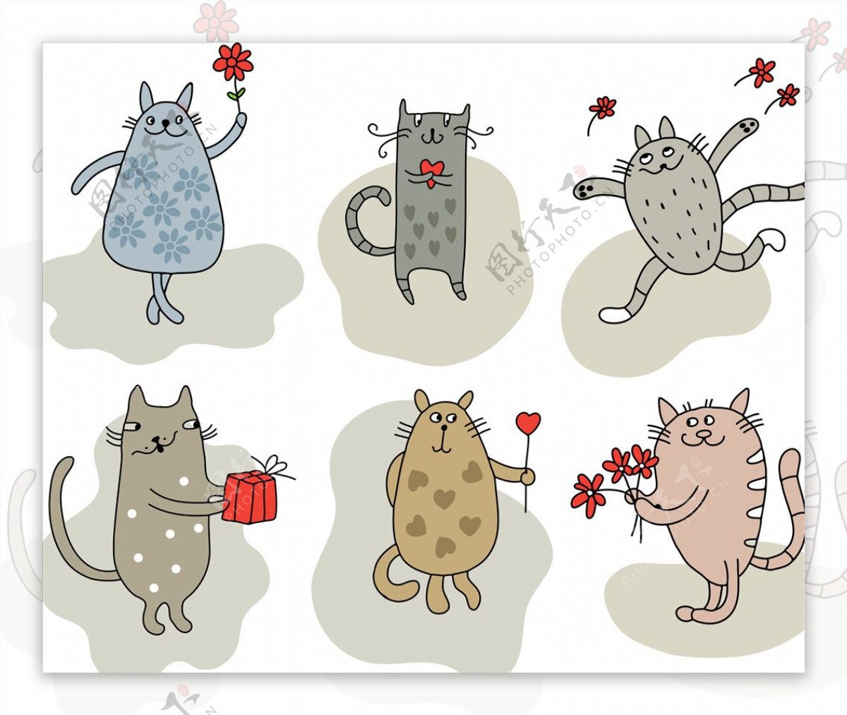 猫猫情侣头像 - 堆糖，美图壁纸兴趣社区