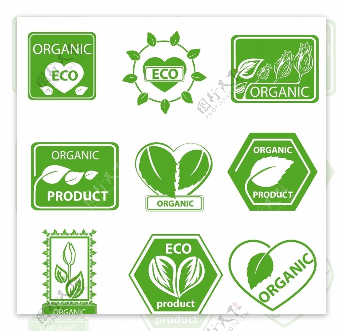 Organic环保标识图