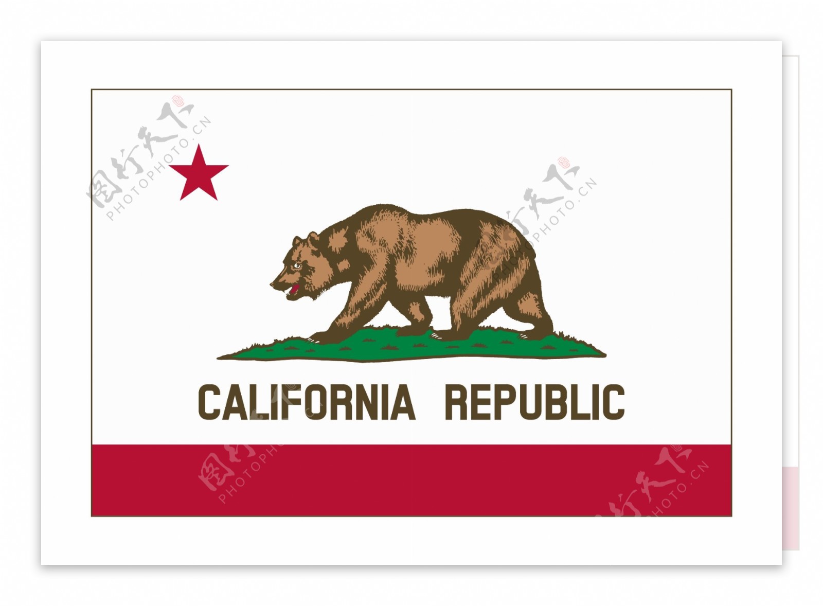 加利福利亚州州旗