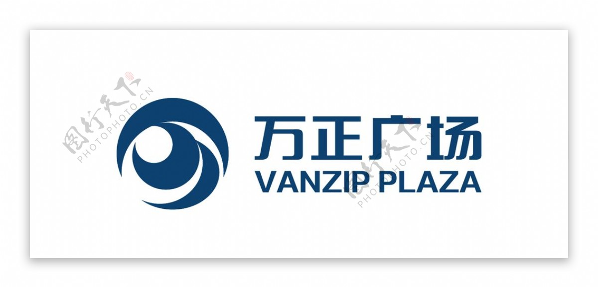 万正广场logo