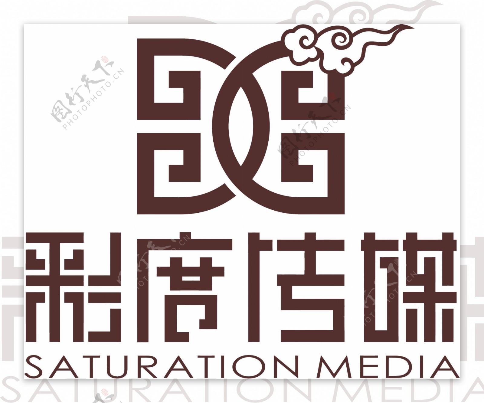 彩度传媒logo