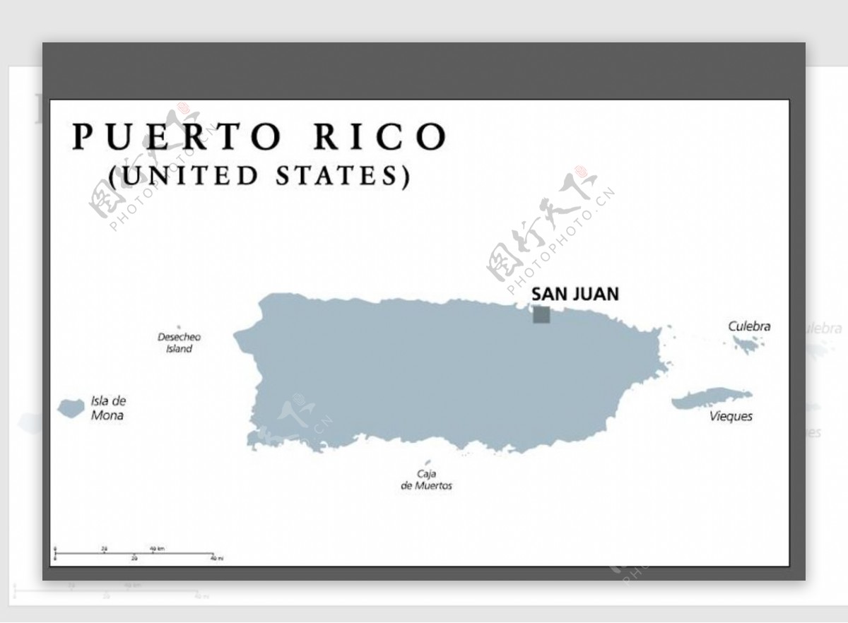 波多黎各政治图