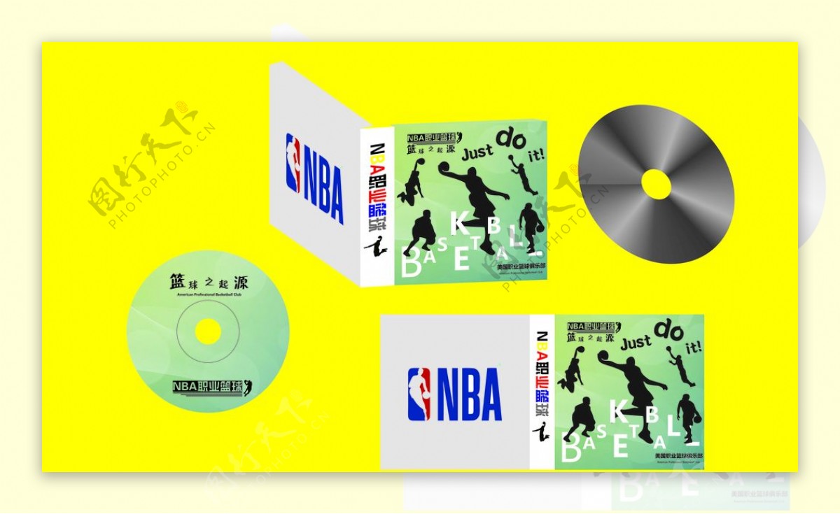 篮球CD包装