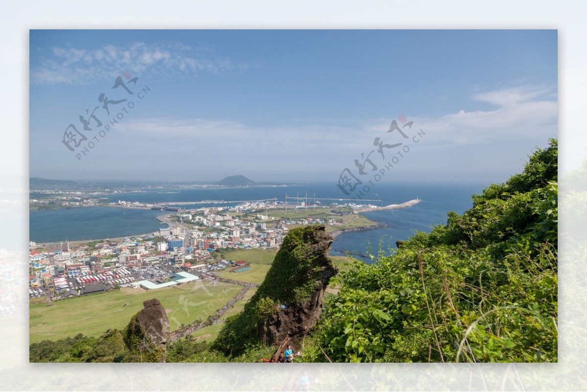 韩国济州岛俯瞰