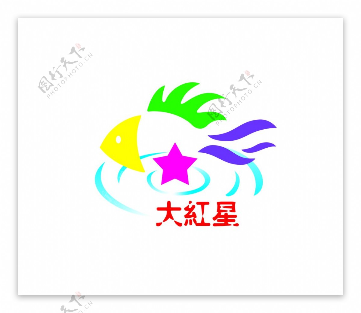 鱼的logo