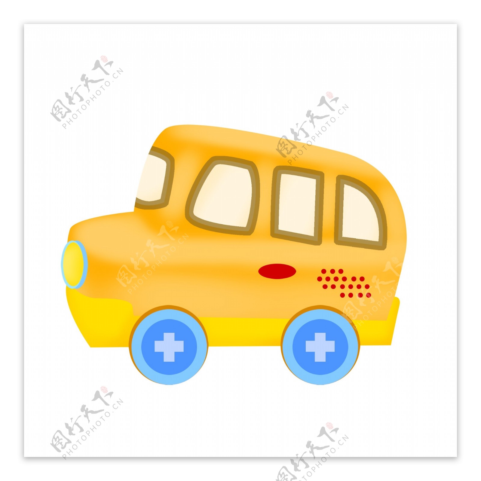 国际玩具节男孩女孩幼儿童黄色小车卡通可爱