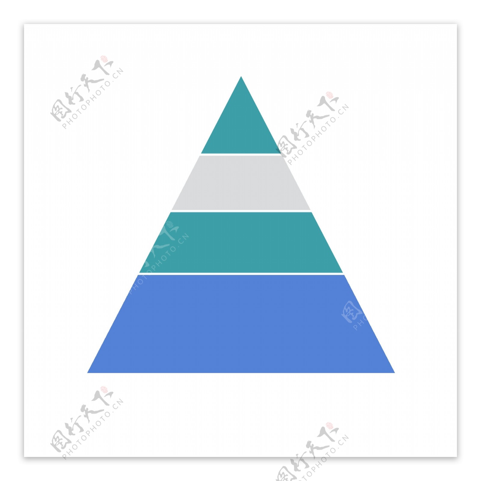蓝色三角形数据