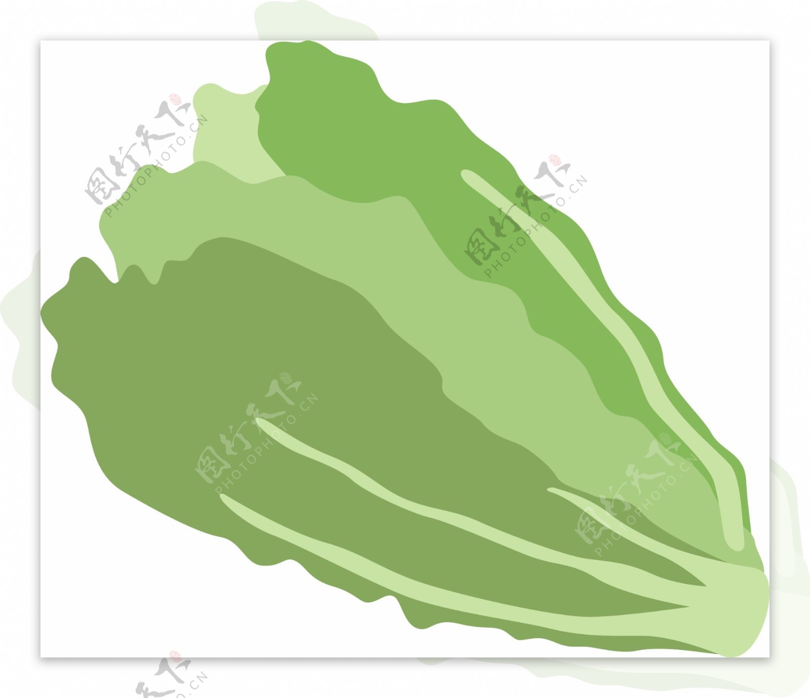 处暑夏季蔬果蔬菜大白菜图标