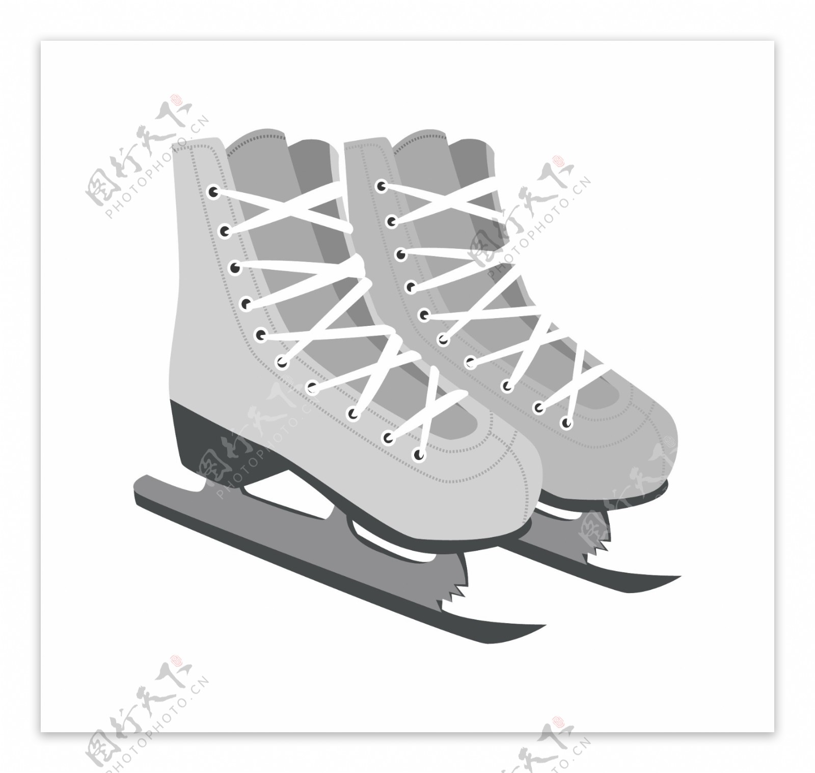 冬季户外运动工具滑冰鞋