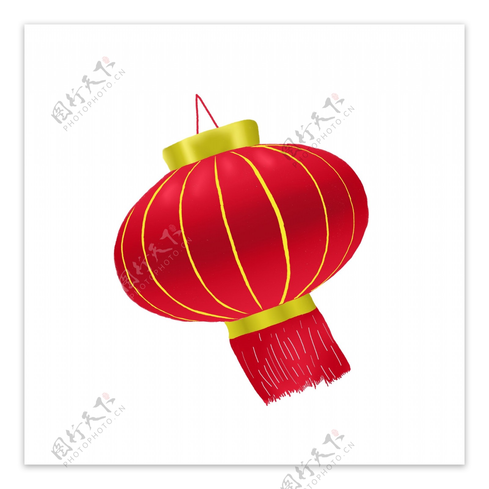 中国风红色装饰灯笼