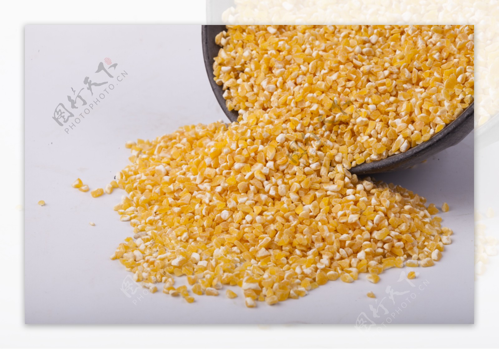 玉米糁子实物图摄影图2