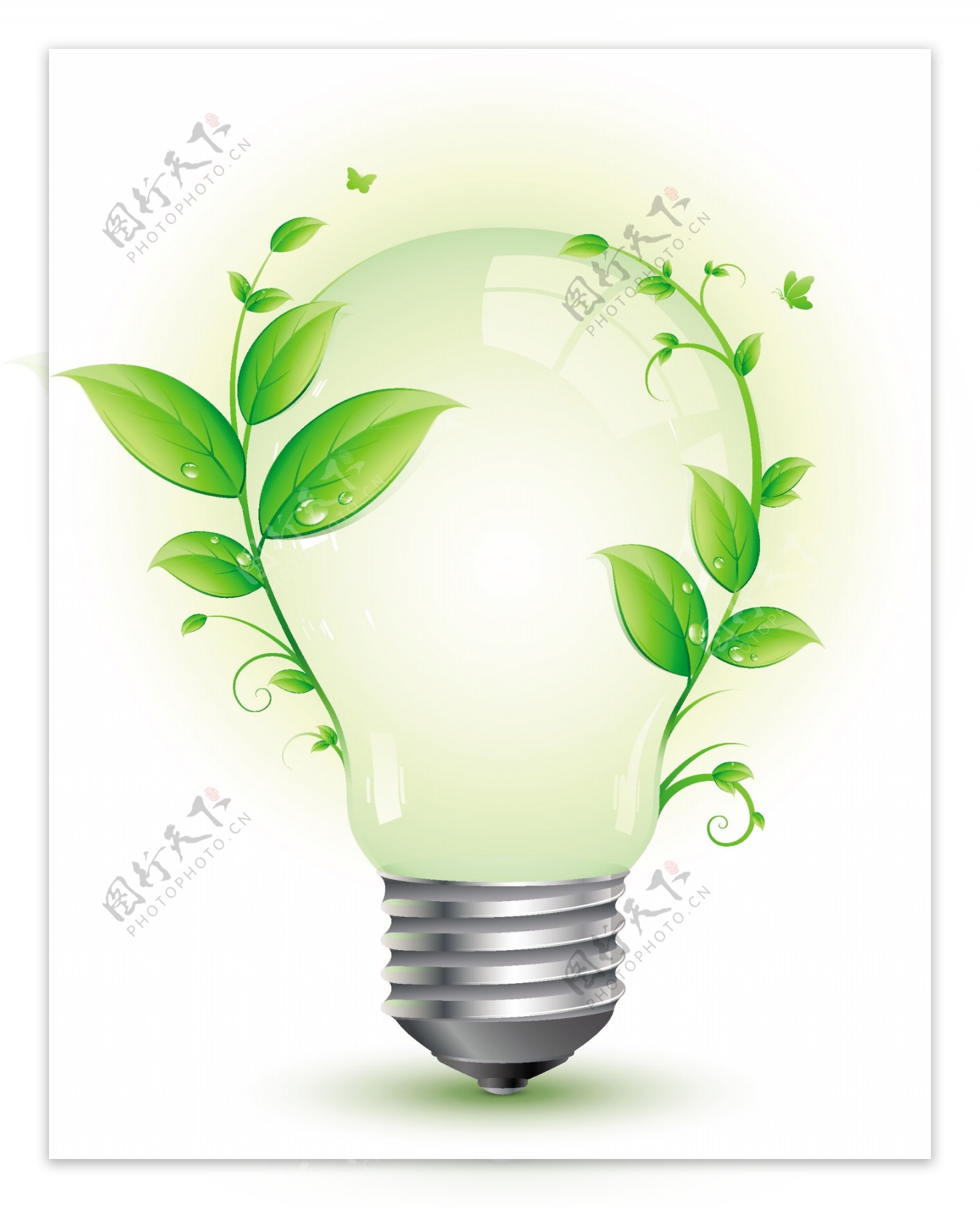 节能灯绿色环保环保灯图