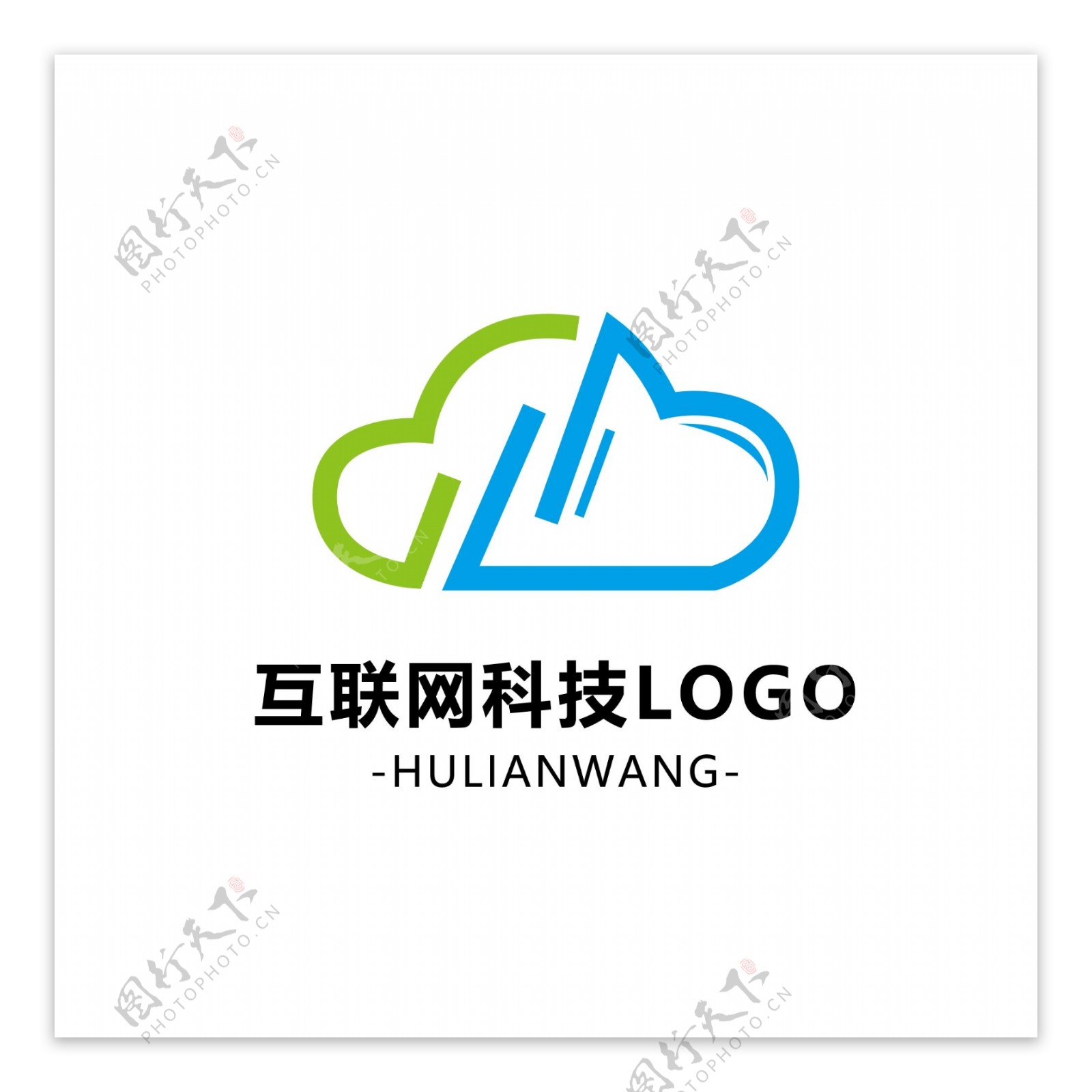 互联网科技logo标识